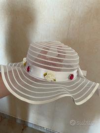 Cappellino da cerimonia per bambina 