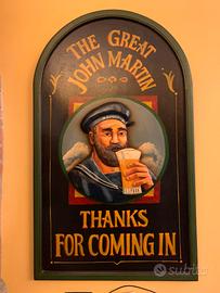 Quadro in legno THE GREAT JOHN MARTIN