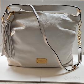 Borsa grande MK Michael Kors Bedford bianca
