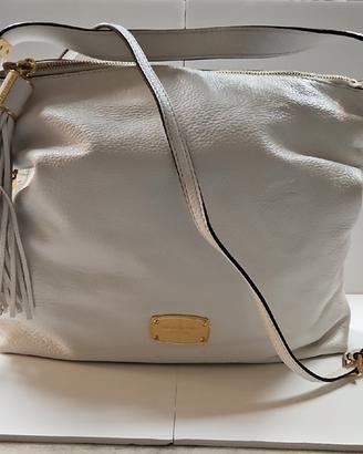 Borsa grande MK Michael Kors Bedford bianca