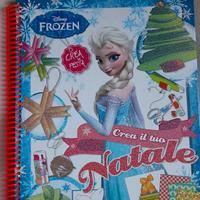 Frozen libro Crea il tuo natale + libro lavoretti