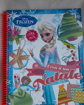 Frozen libro Crea il tuo natale + libro lavoretti