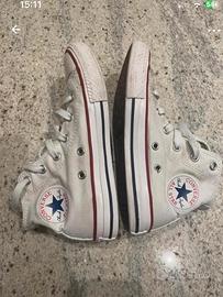 All Star bianche da bambino