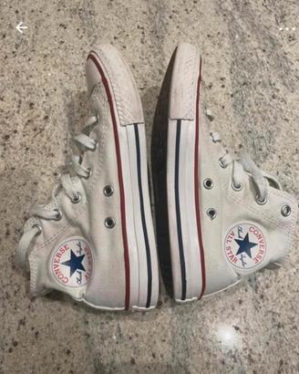 All Star bianche da bambino