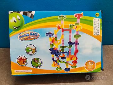 Marble Race Game - Pista per biglie 105 pezzi