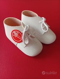 Scarpine nuove da neonato Madilux vintage.