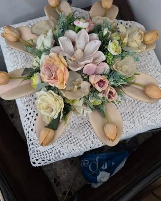 centrotavola con fiori 
