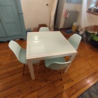 Tavolo allungabile con sedie  - ritiro a domicilio