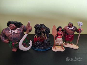 4 Pupazzi Disney Oceania Action figure