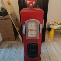 mobiletto di design stile retrò 4 ripiani