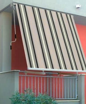 Tenda da Sole a Caduta Avvolgibile 3×2.45m 