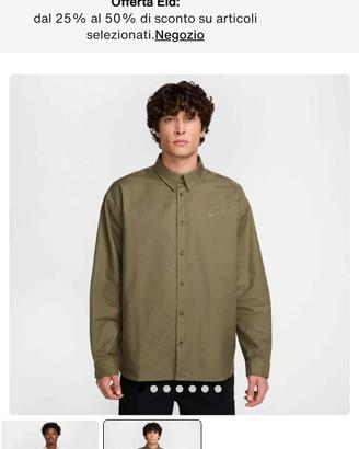 Nike Camicia Oversized 💯%cotone