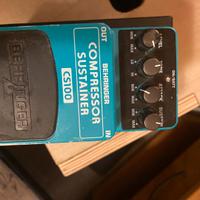 Behringer Pedalini compressore e ultra metal