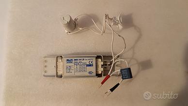 Kit reattore per lampada neon circolina