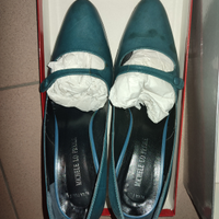 Scarpe color ottanio