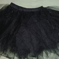 GONNA IN TULLE  NERA TAGLIA L