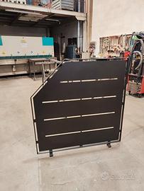 pannello separé in ferro