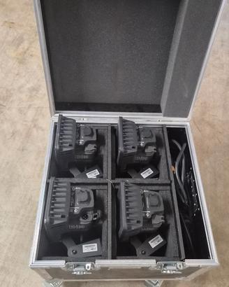 FARO LED STROBO XPLO-15, SET DI 4 PEZZI CON FLIGH