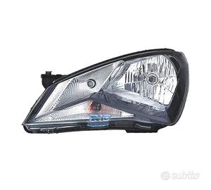 FANALE SINISTRO PER SEAT MII 11- FONDO NERO