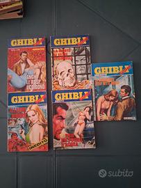 Lotto 5 Fumetti GHIBLI SUPER Originali anni '70