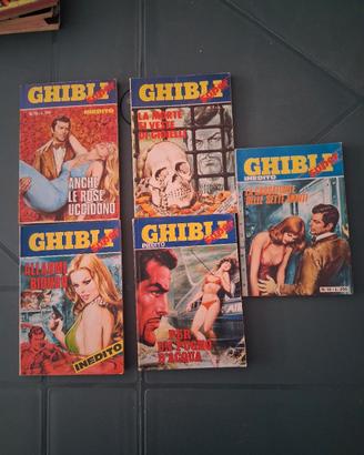 Lotto 5 Fumetti GHIBLI SUPER Originali anni '70