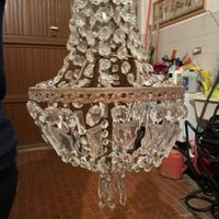 Lampadario cristalli