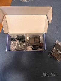 Action cam con accessori nuova