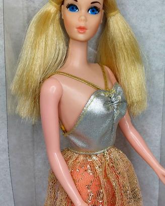 Barbie Partytime 1977 made in Korea TNT face