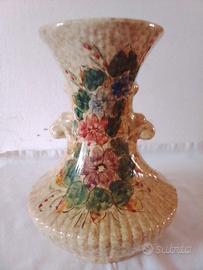 vaso portafiori in ceramica vintage 