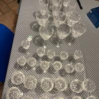 Stock bicchieri cristallo