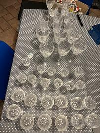 Stock bicchieri cristallo