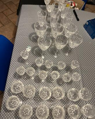 Stock bicchieri cristallo