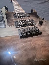 Ibanez 7 black sunburst