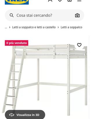Letto una piazza e mezza Ikea