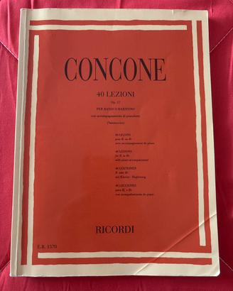 Concone 40 lezioni Op. 17