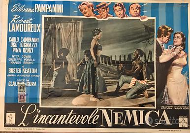 Locandina film "L'incantevole nemica"