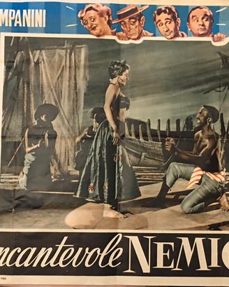Locandina film "L'incantevole nemica"
