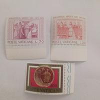 francobolli poste vaticane 1975 nuovi