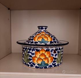 Biscottiera ceramica vintage  Nabeul