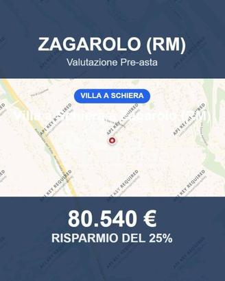 Immobile in asta di 77 m² con box auto a Zagarolo