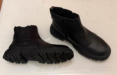 Scarponcini neri in nappa