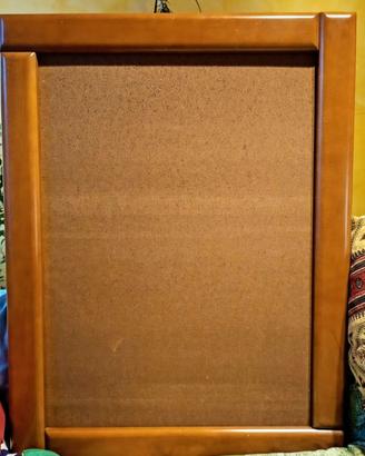 Cornice grande in legno da parete 87 × 67 cm