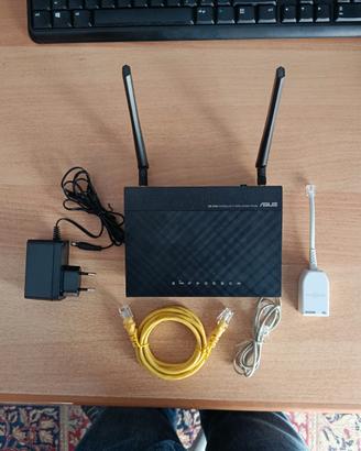 Modem Router ASUS DSL-N14U Wireless N300 ADSL