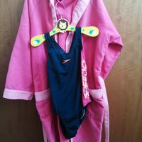 Accappatoio + costume piscina 