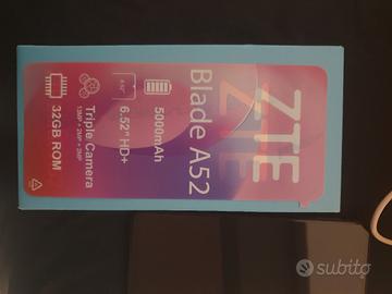 smartphone NUOVO ZTE Blade A52