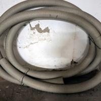 Tubo corrugato cavidotto in hdpe grigio ø 120