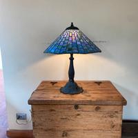 Lampada stile Liberty Tiffany fatta a mano Vintage