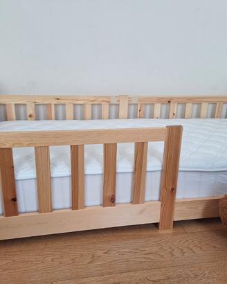 Lettino montessoriano 160x80 con materasso