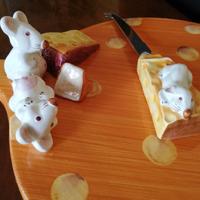 Piatto porta/taglia formaggio