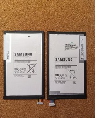 Lotto 2 Batterie Originali Samsung per Tablet